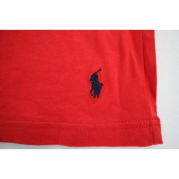 Polo Ralph Lauren PL86SR Men's Sz XL Red Classic Fit Pony Crew Neck T-Shirt - Picture 4 of 4